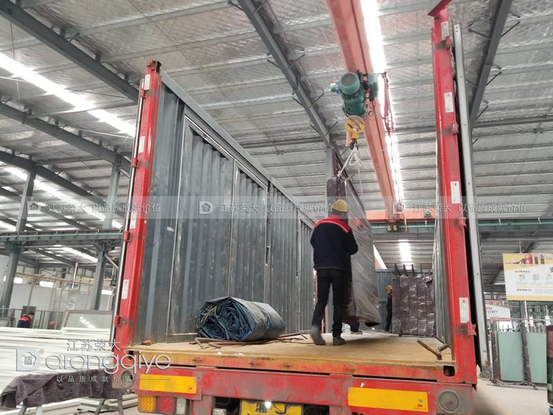 青島公交候車亭發貨案例