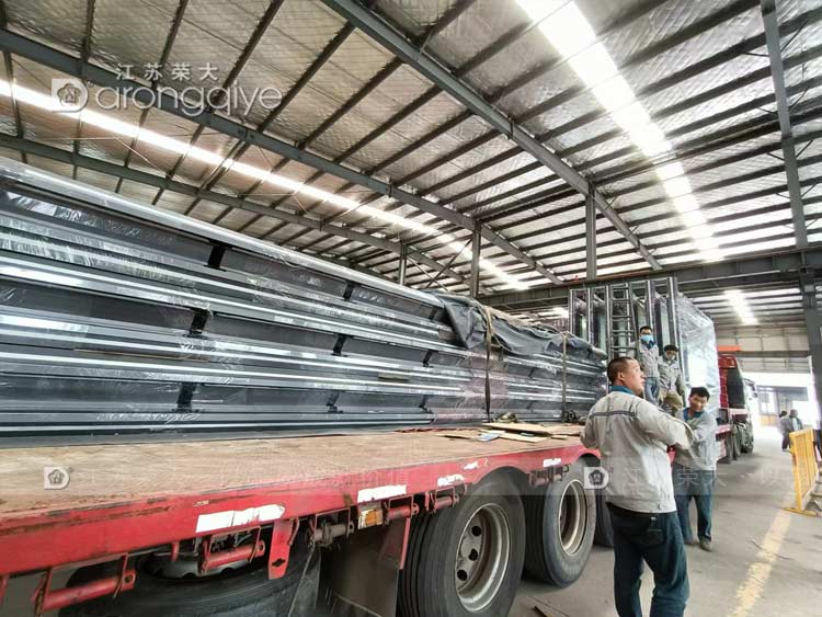 湖北候車亭第二批發貨案例圖一